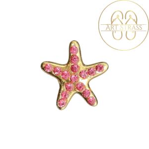 Estrela do mar Dourada Rosa