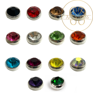 Kit 100 Ponto de Luz Prata 2 Slim